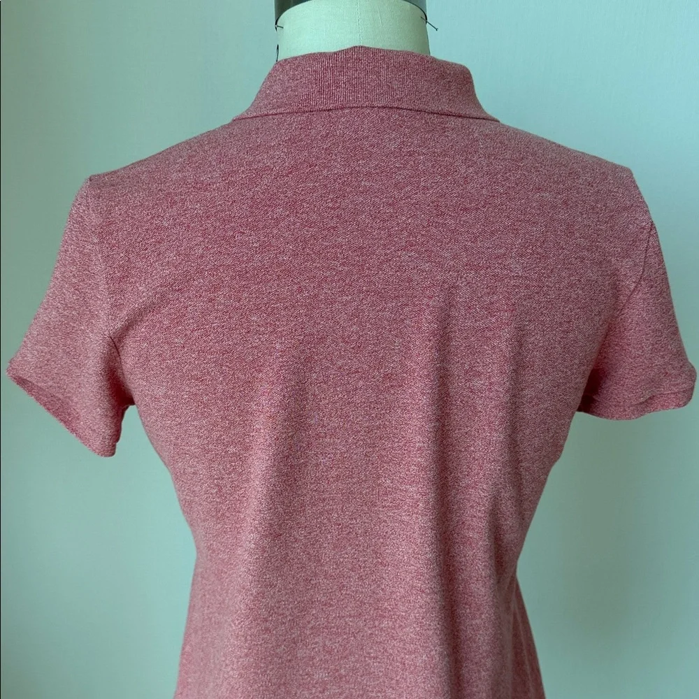 Lacoste Women's Button Down pink Polo Shirt  short sleeve Size 38 ( S) - Picture 7 of 13